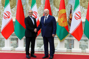 دیدار روسای جمهور ایران و بلاروس