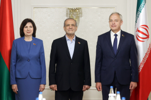 دیدار روسای مجالس بلاروس با رئیس جمهور