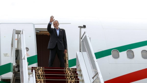 Iran president leaves Minsk for Tehran