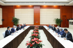 دیدار دبیرکل سازمان ملل متحد با رئیس جمهور