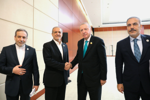 دیدار روسای جمهور ایران و ترکیه