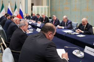 Iran, Russia presidents meet on sidelines of SCO summit