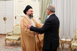 دیدار سید عمار حکیم رهبر جریان حکمت ملی عراق 