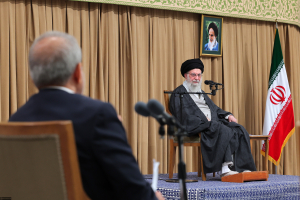 دیدار رئیس جمهور و اعضای هیئت دولت با رهبر معظم انقلاب اسلامی