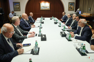 دیدار روسای جمهور ایران و لبنان