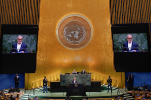 سخنرانی رئیس جمهور در نشست مجمع عمومی سازمان ملل متحد