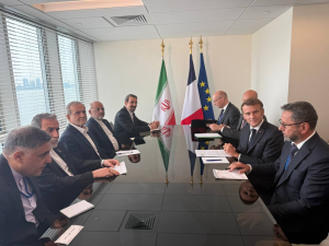 دیدار با رئیس‌جمهور فرانسه