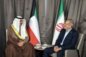 Iran president meets with Kuwait crown prince on sidelines of 80th session of UNGA