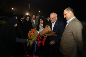 دکتر حاجی میرزایی وارد رشت شد