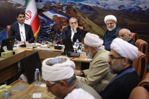 دیدار با جمعی از علما و روحانیون کردستان