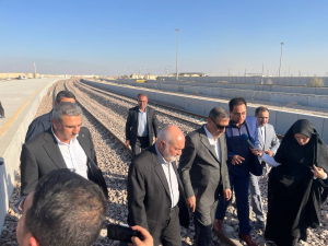 بازدید معاون اجرایی رئیس‌جمهور از پایانه مرزی ریلی شلمچه / تأکید بر تسریع اتصال ریلی ایران و عراق