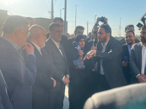 بازدید معاون اجرایی رئیس‌جمهور از ایستگاه پمپاژ ملی راه و خط انتقال طرح جامع فاضلاب اهواز