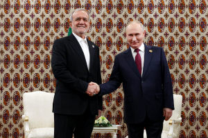 دیدار روسای جمهور ایران و روسیه