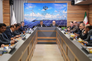 افتتاح نیروگاه خورشیدی یک مگاواتی و بررسی روند احداث و نصب سامانه کشوری رصد