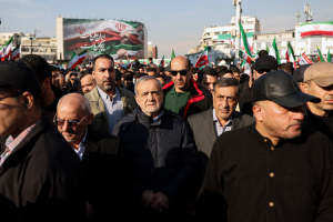 حضور در راهپیمایی پرشور مردمی علیه اغتشاشگران وابسته به آمریکا و رژیم صهیونیستی