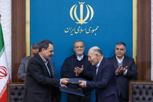 مراسم امضای قراردادهای سرمایه‌گذاری شرکت ملی نفت ایران