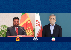 الرئیس بزشكيان يهنئ نظيره السرِيلانكي بالذكرى السنوية لاستقلال بلاده
