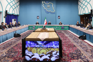 آیین بهره‌برداری از 750 مگاوات نیروگاه خورشیدی در سراسر کشور