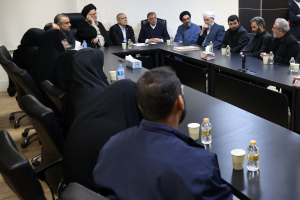 دیدار با جمعی از خانواده‌های شهدا و آسیب‌دیدگان حوادث دی ماه