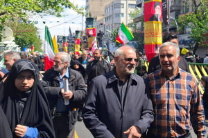  حضور دکتر حاجی‌میرزایی در آیین چهلمین روز شهادت رهبر معظم انقلاب اسلامی 