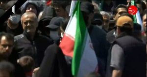 حضور دکتر پزشکیان در آیین چهلمین روز شهادت رهبر عظیم الشان انقلاب اسلامی 