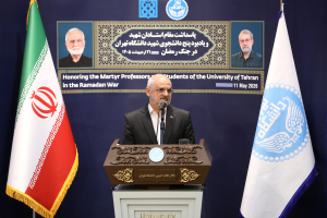 دکتر حاجی میرزایی در مراسم گرامیداشت شهیدان علی لاریجانی و سید کمال خرازی
