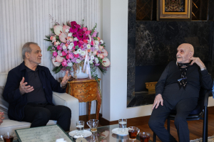 دیدار با دکتر فرخ سعیدی، از مفاخر علوم پزشکی کشور