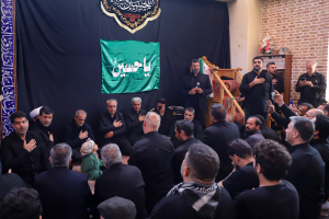 حضور در جمع سوگواران عاشورای حسینی در تبریز