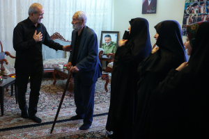 دیدار با خانواده شهید امیر موسوی
