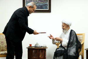 دیدار با آیت الله العظمی سبحانی