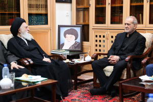 دیدار با آیت الله علوی بروجردی