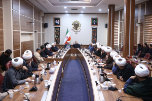 نشست با رئیس و معاونین شورای هماهنگی تبلیغات اسلامی