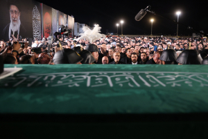 آیین رسمی استقبال از پیکر مطهر رهبر عظیم‌الشأن انقلاب اسلامی
