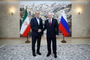 دیدار روسای جمهور ایران و روسیه