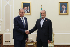 دیدار وزیر‌امورخارجه روسیه با رئیس جمهور