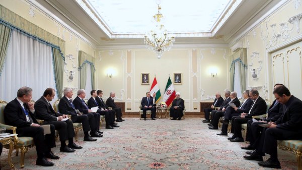 President: Big powers’ meddling in the affairs of countries a root of terrorism/All capabilities should be used in favour of Iran, Hungary nations