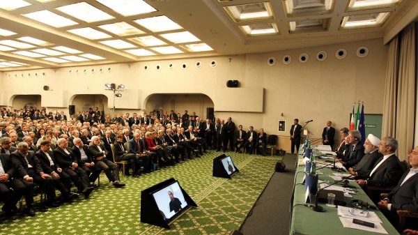 Iran the safest, most stable country of the region/Iran’s economy and emerging one/We are ready to welcome foreign investors in Iran/We should follow win-win policy in economy/ Development, jobs the main way to fight terrorism