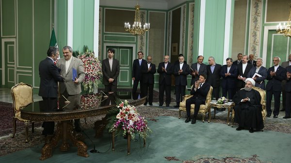 Iran, Italy ink 6 MoUs, agreements