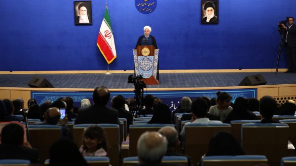 Great Iranian nation, Supreme Leader the true winners of election/People became proud by attending election/Self-sufficiency in wheat production, gasoline, petrol people's wishes that came true

