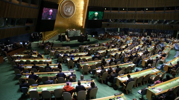 Moderation the inclination, chosen path of the great Iranian people/Deadly-weapons exports not beautiful; peace is/We believe in dialogue, negotiation based on equal footing, mutual respect/Iran a 
