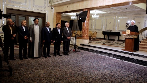 US President’s remarks nothing but insults, false accusations against Iranian nation/ Today it became clear to the Iranian people that they have to be more united than past/ Trump's words showed that JCPOA more solid than this guy thought/US lonelier than ever on JCPOA, its plots against Iranian nation