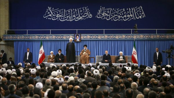 Global Arrogance, Zionism seeking new plots, adventures in region/Stressing need for Muslim nations to keep vigilance against plots/Muslim nations, OIC have great duty towards Quds issue/Today, we need Prophet of Islam’s guidelines more than ever
