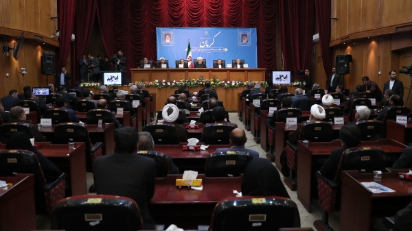 Taking advantage of all domestic, foreign resources essential for progress/Quake-hit people’s demands must be met; this is our religious, legal duty/Opening projects worth $2.2bn an honour/People, private sectors’ capital can make good developments/Figures show Kerman on the path to progress

