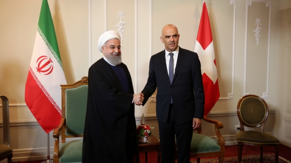 Iranian, Swiss presidents stress cementing inclusive ties