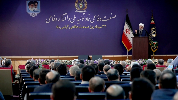 بخشی از سخنان رییس جمهور در مراسم سالروز صنعت دفاعی