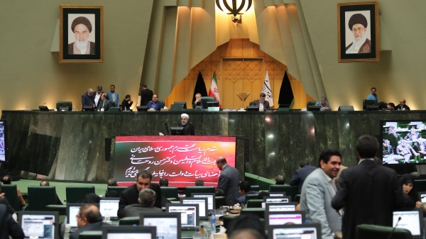 در جلسه رای اعتماد مجلس شورای اسلامی به 4 وزیر پیشنهادی : 
آمریکا نشان داد تنها با نظام و دولت مخالف نیست، بلکه با ایران و ایرانی مخالف است/ تعامل بیشتری با کشورهای دوست و همسایگان خوب خواهیم داشت
