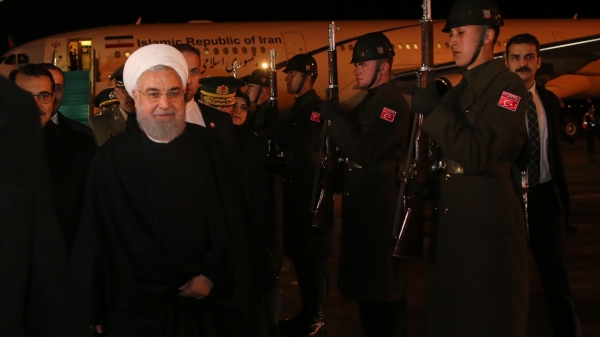 President arrives in Ankara

