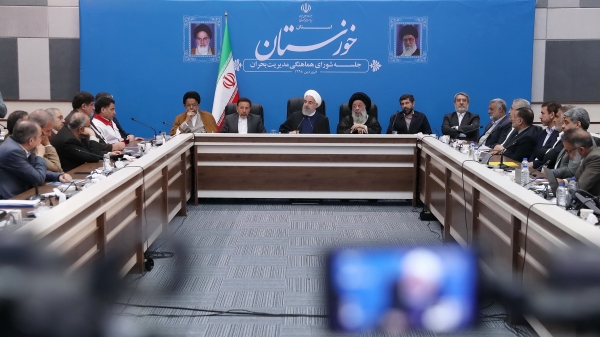 Khuzestan holy the land of jihad, martyrs/ Restoration of 300k hectares of farmlands a gift to Khuzestani people/ A racist, lawbreaking, war-mongering group obtained position in White House