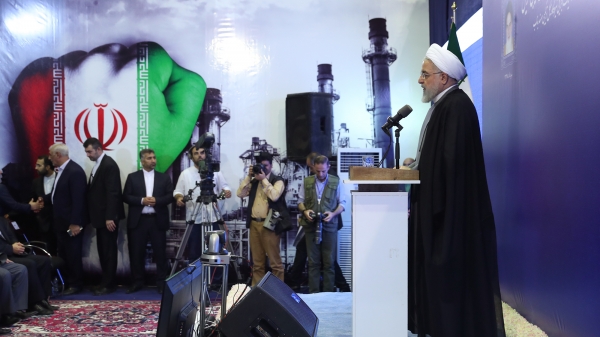 در افتتاح بخش گاز نیروگاه سیکل ترکیبی هریس : 
در شرایط فشار و تحریم دشمن، افتتاح پروژه های بزرگ پرمعنا و غرورانگیزتر است
