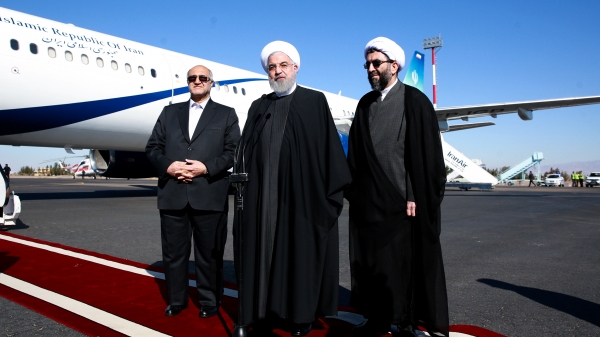 President enters Kerman Province

